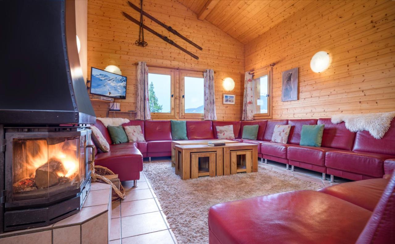 Snow Retreat Chalet Pandora, La Tania, Courchevel, 15 Person , Wifi Villa Exteriör bild